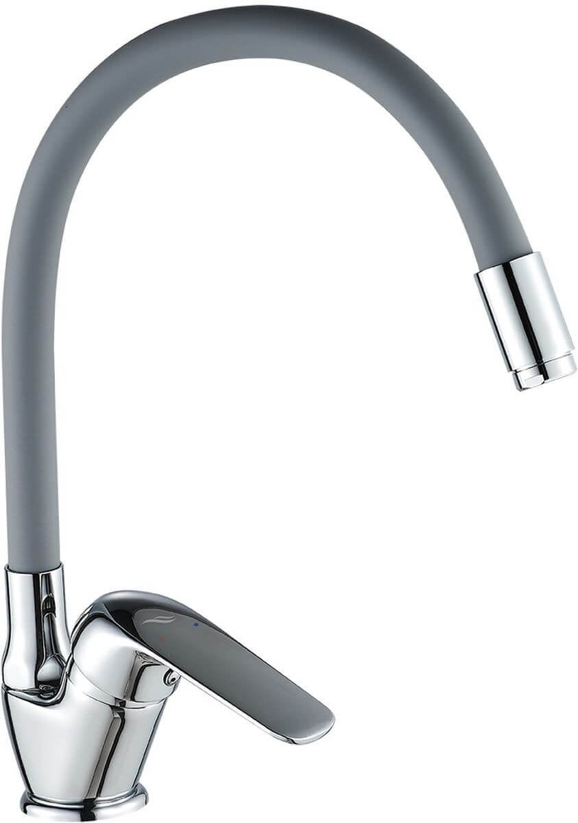Kuchinox Elza Küchenarmatur Stehend chrom-grafit/grau BKE_967D