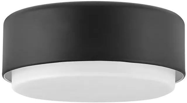 Elstead Lighting Cedric Decke 2x40 W schwarz HK-CEDRIC-F-S-BK