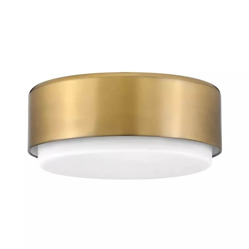 Elstead Lighting Cedric Decke 2x40 W messing HK-CEDRIC-F-S-BR