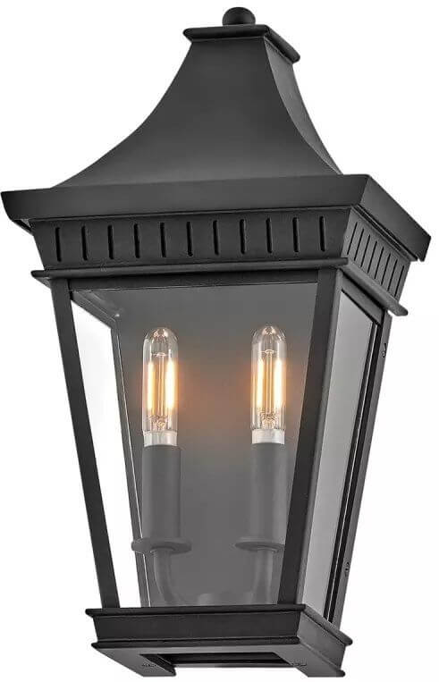 Elstead Lighting Chapel Hill Außenwandleuchte 2x40 W schwarz HK-CHAPEL-HILL7-MB