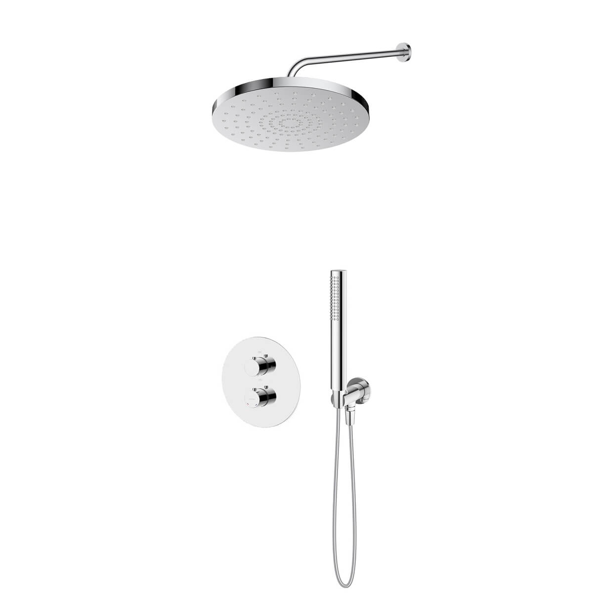 Set Badewannen- und Duscharmatur Oltens Katla 34600100, Kopfbrause Oltens Alvo 37011100, 39400100, 37102100, 39304100, 37200100