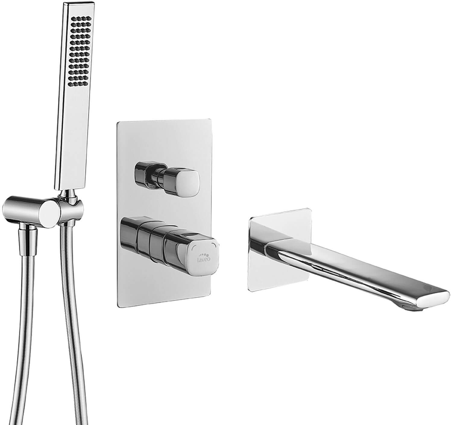 Laveo Tores Duschset Unterputz chrom BVT_011P