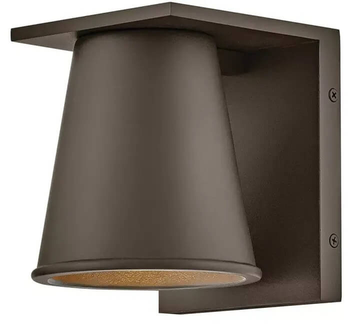 Elstead Lighting Hans Außenwandleuchte 1x8 W braun HK-HANS-S-ABZ
