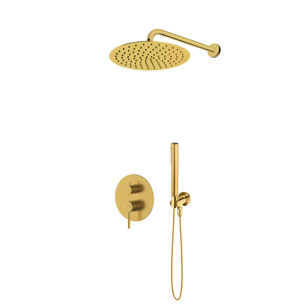Set Badewannen- und Duscharmatur Oltens Molle 34113810, Kopfbrause Oltens Vindel 37006810, 39402810, 39305810, 37106810, 37203800