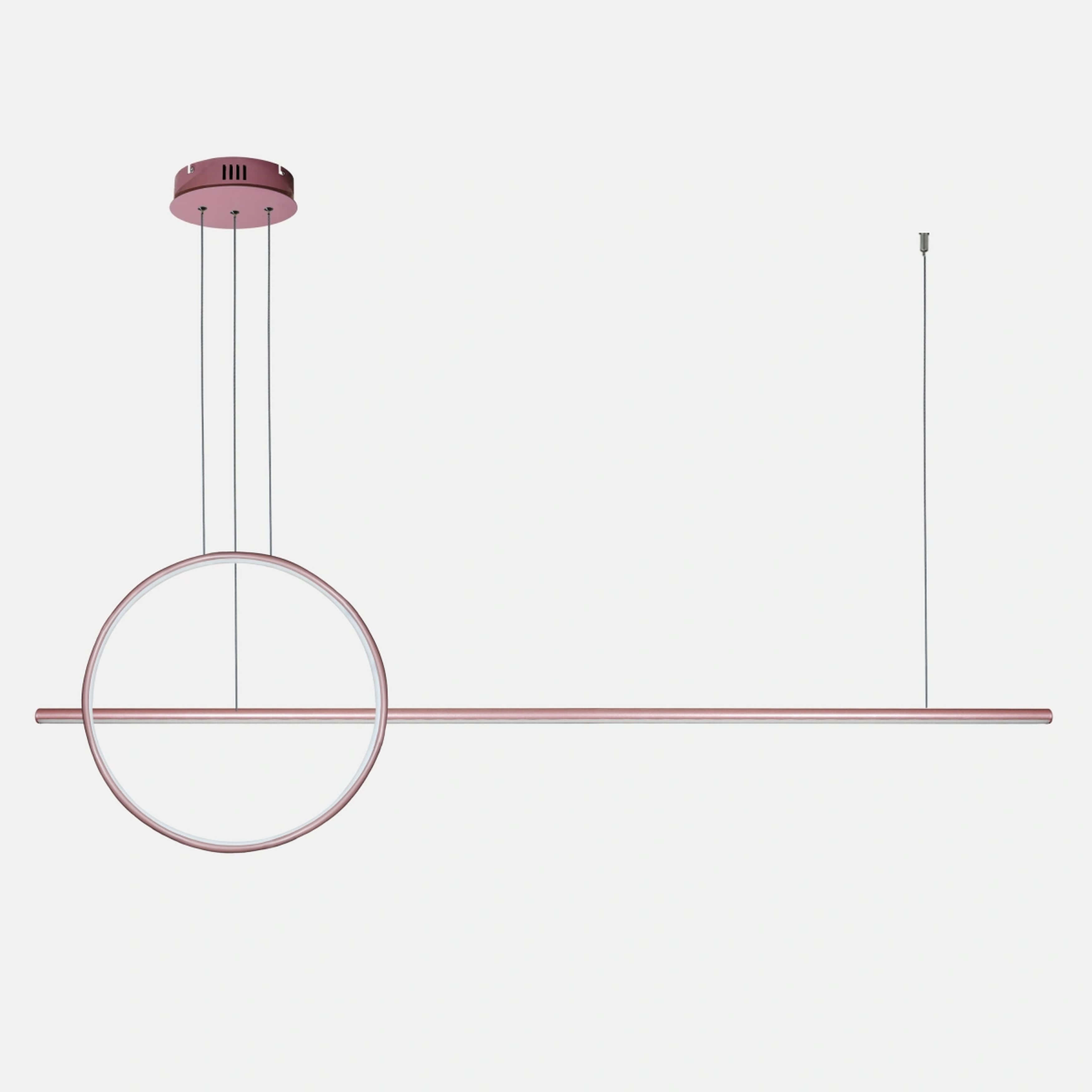 Altavola Design Led Shape Pendelleuchte 1x23 W rosa-gold LA087/PX143_40_4k_rose_gold_dimm