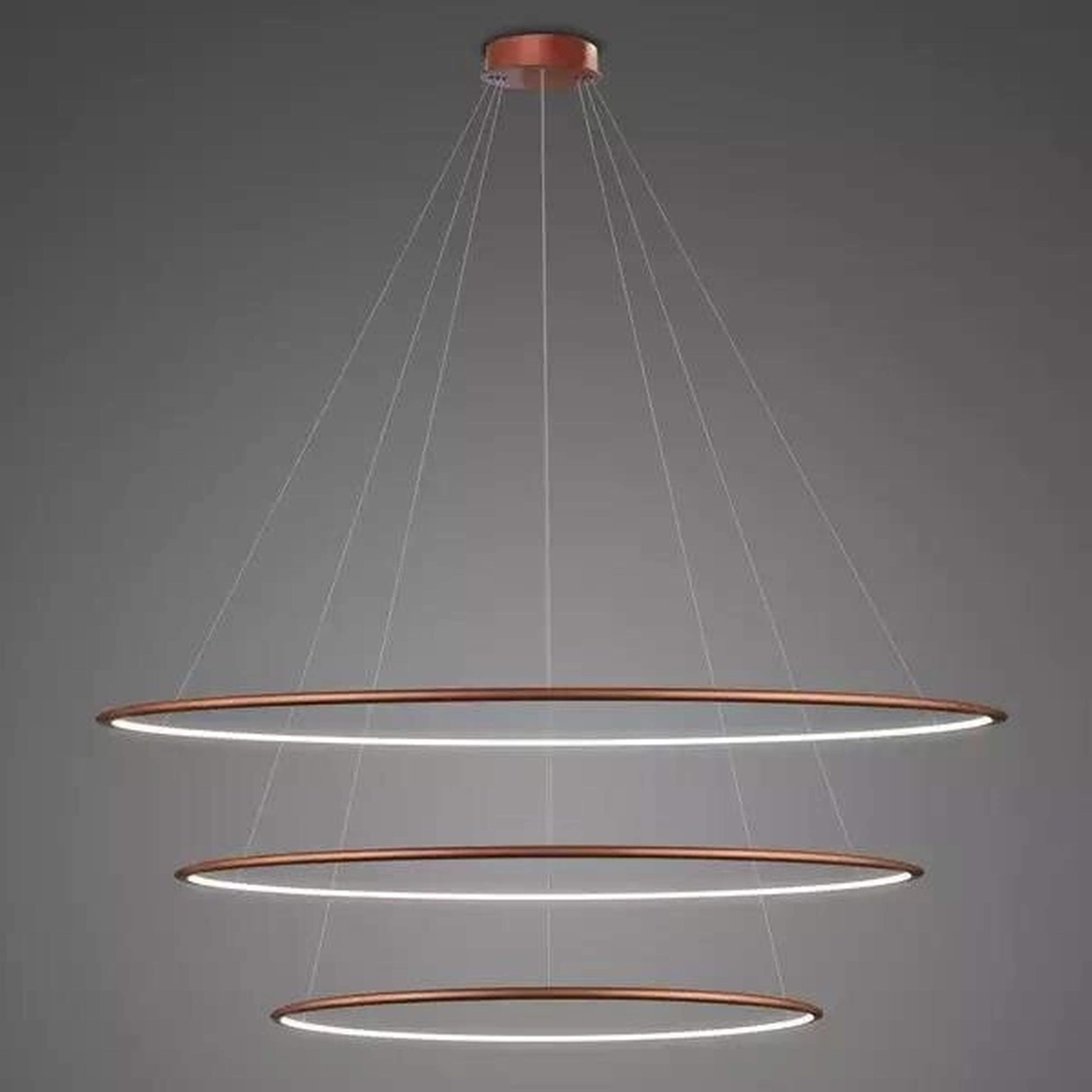 Altavola Design Led Shape Pendelleuchte 3x113 W kupfer LA075/P_120_in_3k_copper