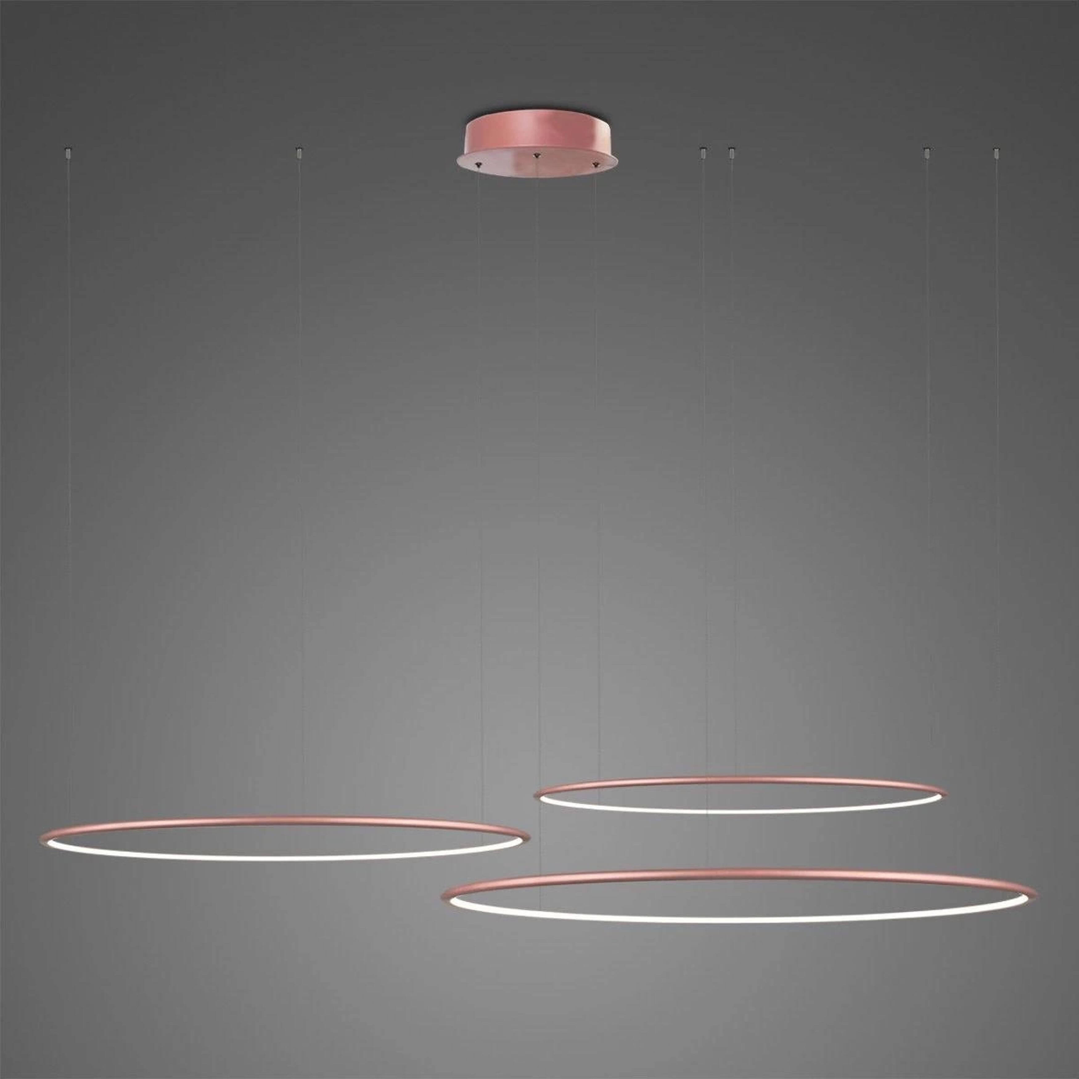 Altavola Design Led Shape Pendelleuchte 3x W roségold LA075/CO3_80_in_3k_rose_gold_Dali