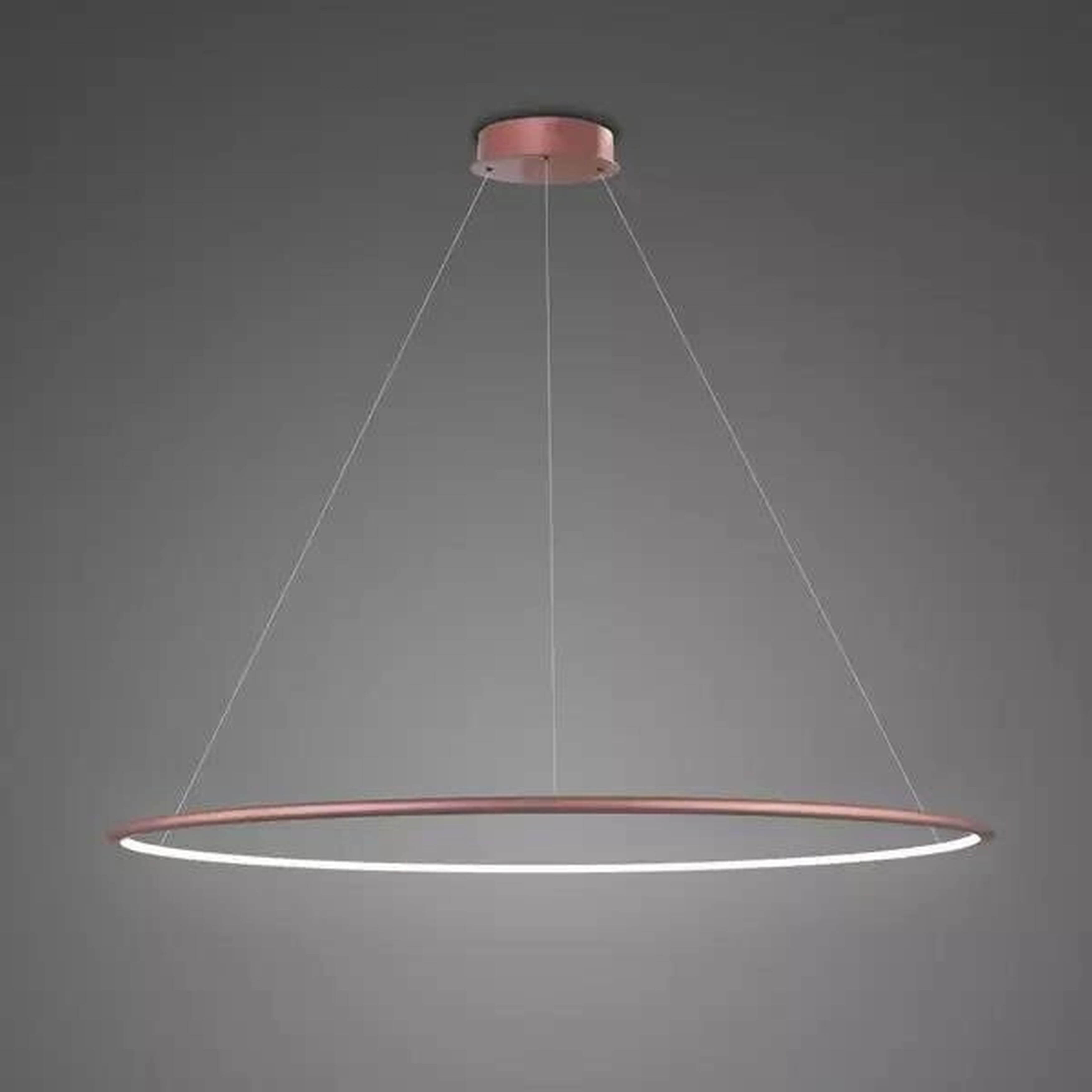Altavola Design Ledowe Okręgi Pendelleuchte 1x45 W rosa-gold LA073/P_120_in_4k_rose_gold_dimm