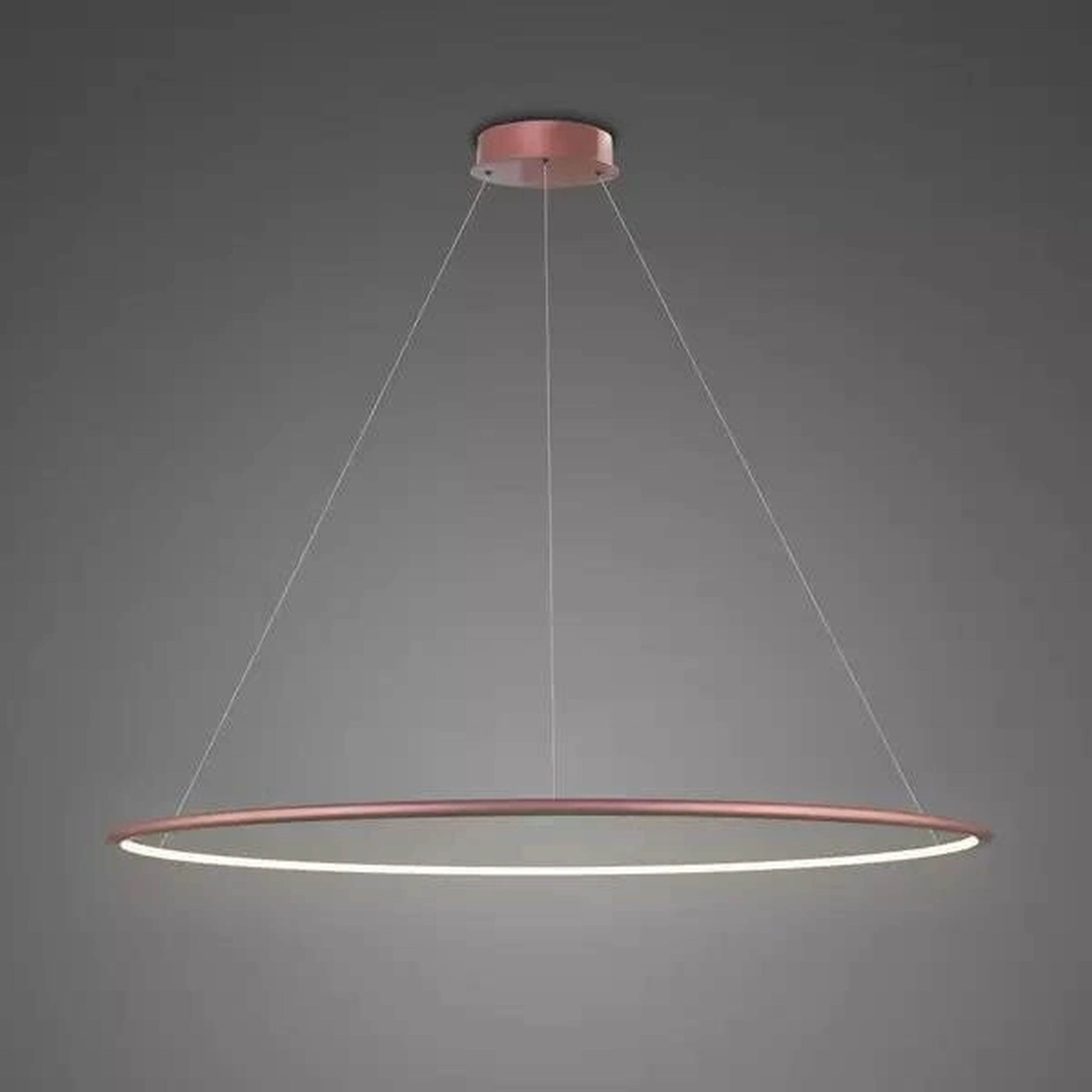 Altavola Design Ledowe Okręgi Pendelleuchte 1x38 W rosa-gold LA073/P_100_in_4k_rose_gold_dimm