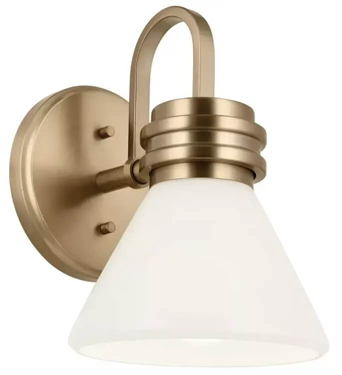 Elstead Lighting Farum Wandleuchte 1x3 W braun KL-FARUM1-CPZ
