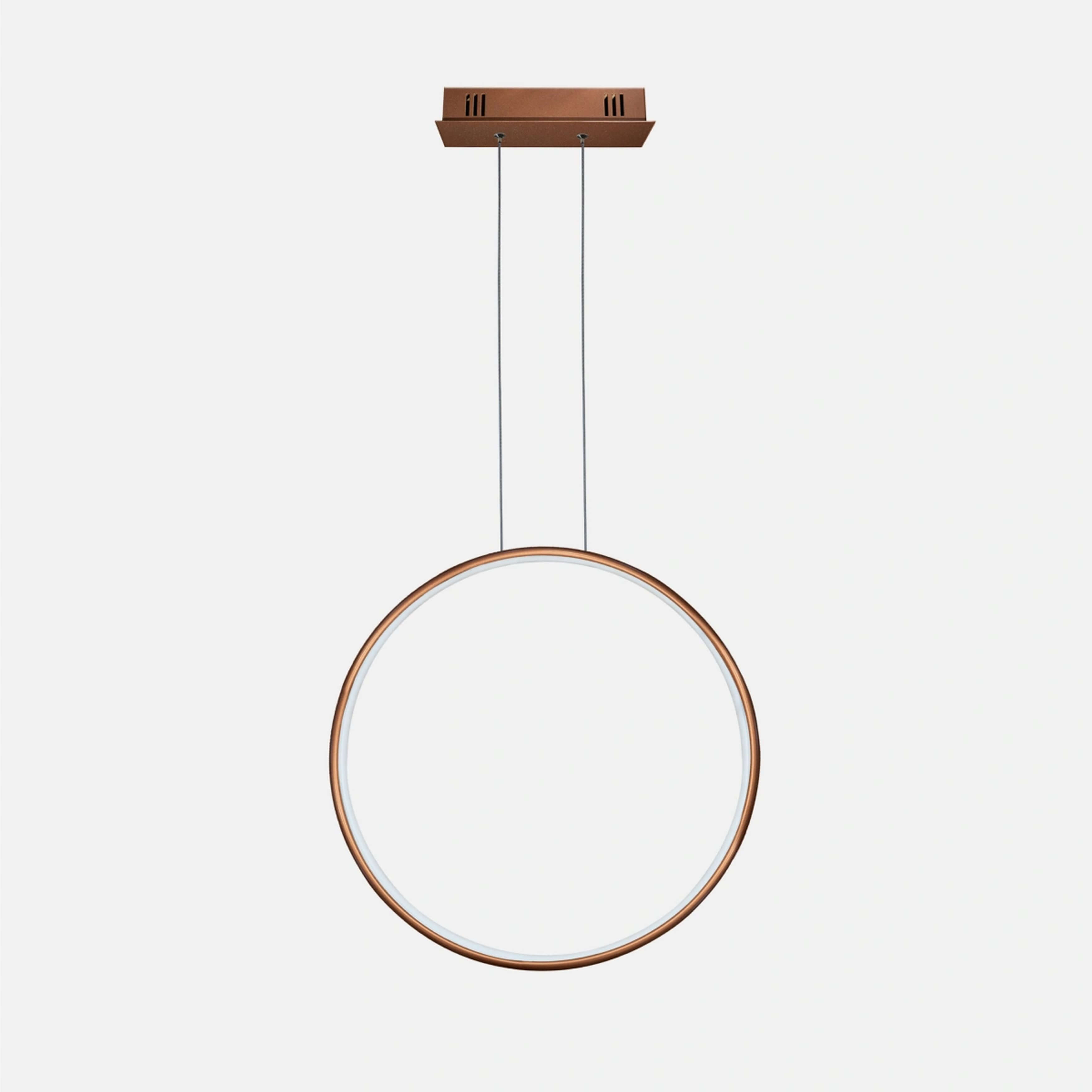 Altavola Design Ledowe Okręgi Pendelleuchte 1x23 W kupfer LA073/X_60_in_3k_copper