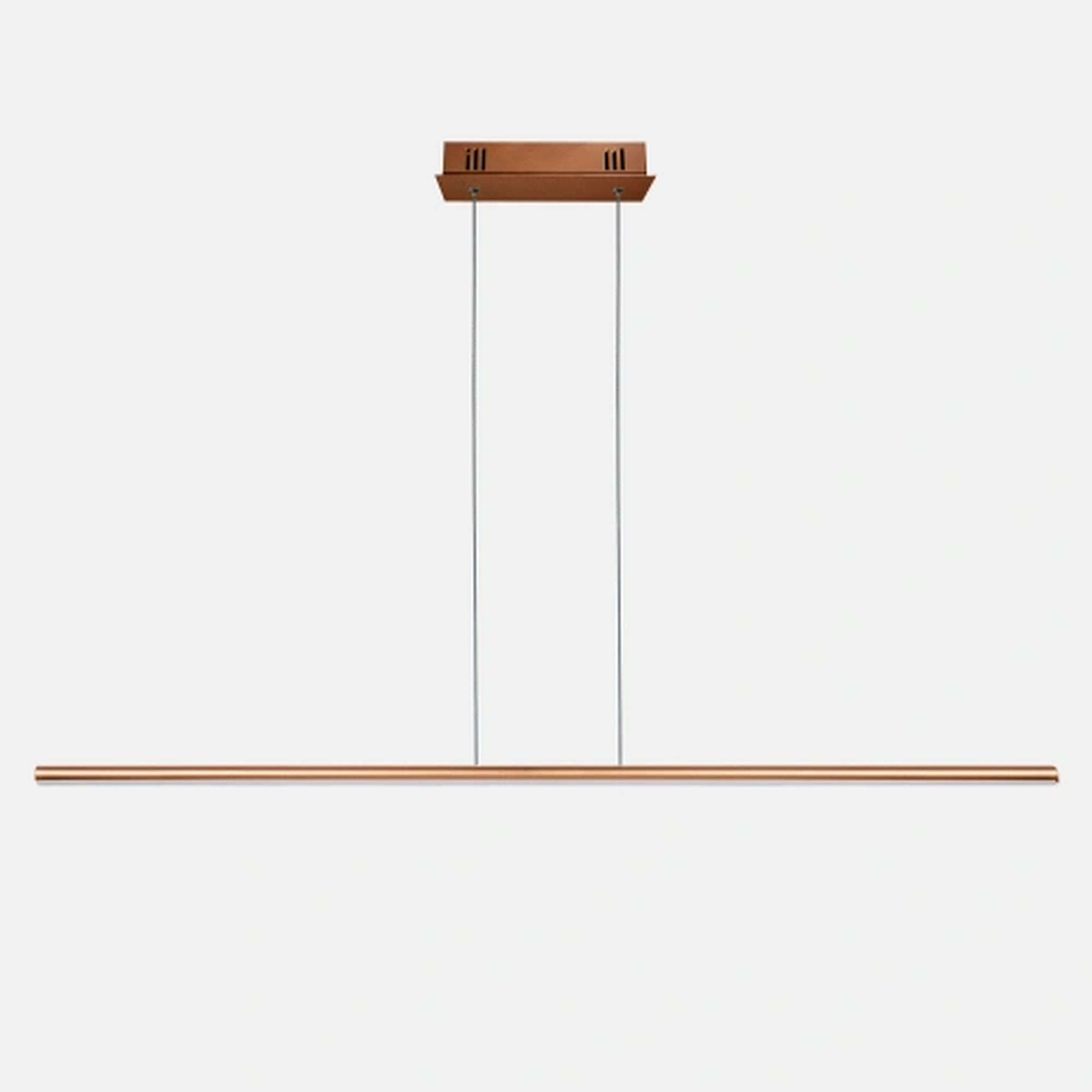 Altavola Design Ledowe Okręgi Pendelleuchte 1x15 W kupfer LA089/P_120_4k_copper_dimm