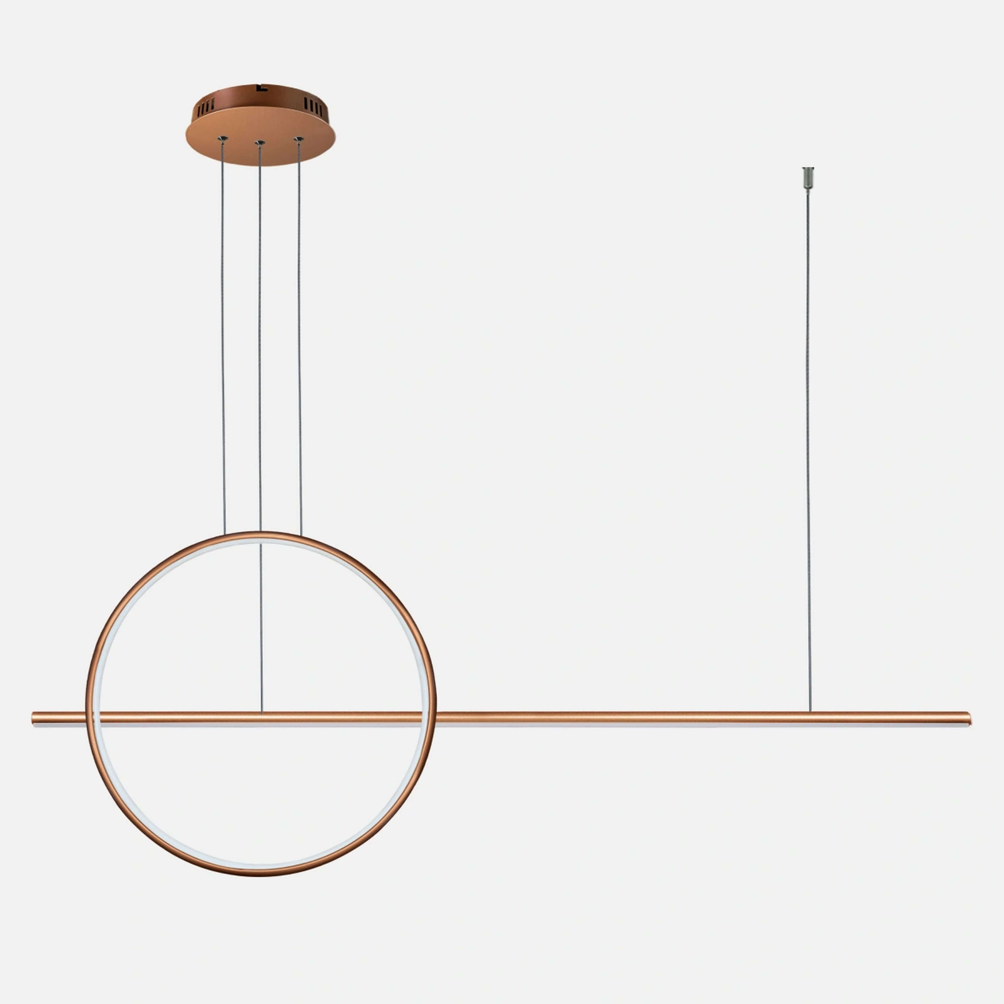 Altavola Design Ledowe Okręgi Pendelleuchte 2x30 W kupfer LA087/PX120_40_4k_copper