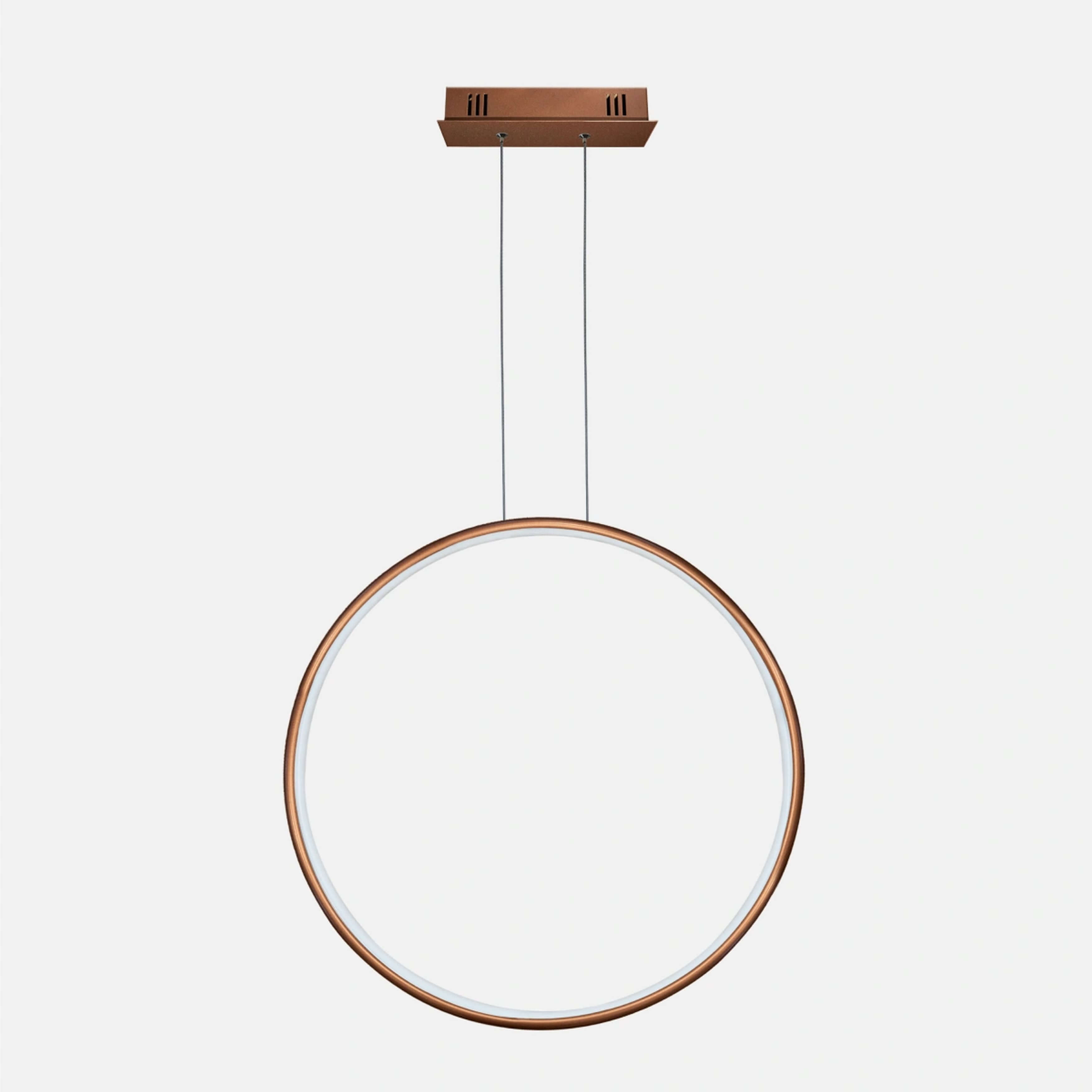 Altavola Design Ledowe Okręgi Pendelleuchte 1x38 W kupfer LA073/X_100_in_3k_copper