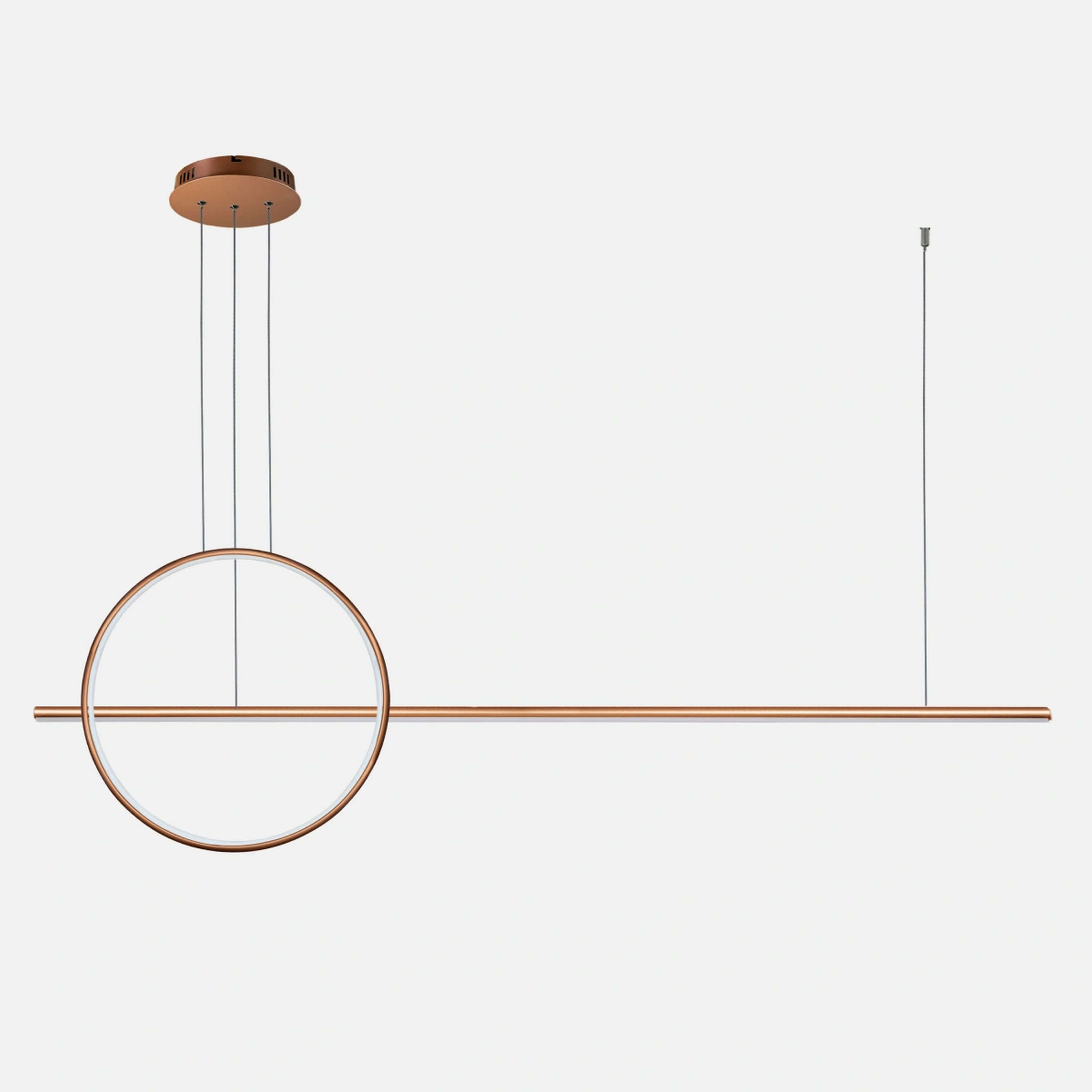 Altavola Design Ledowe Okręgi Pendelleuchte 1x23 W kupfer LA087/PX143_40_4k_copper
