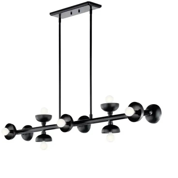 Elstead Lighting Palta Pendelleuchte x40 W schwarz KL-PALTA-LP10-BK