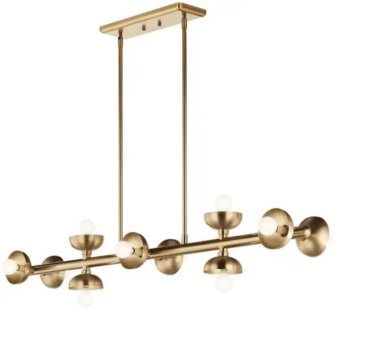 Elstead Lighting Palta Pendelleuchte x40 W braun KL-PALTA-LP10-CPZ