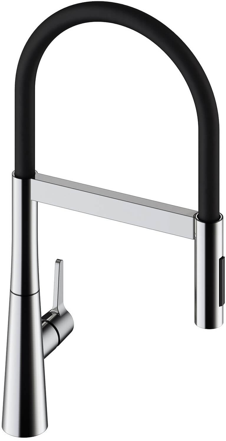 Laveo Cone Küchenarmatur Stehend chrom-schwarz BVC_778D