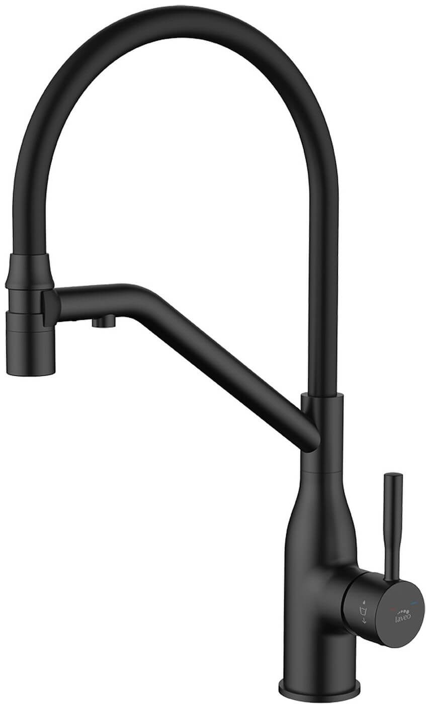 Laveo Colina 2.0 Küchenarmatur für Wasserfilter Stehend schwarz BC2_B78D