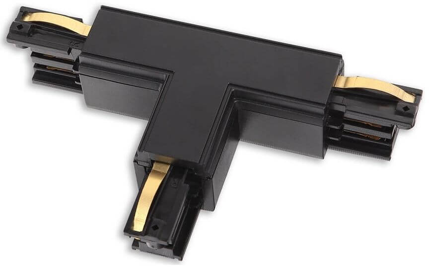 MaxLight 3F Verbinder x W schwarz MHT1-T/R-BK