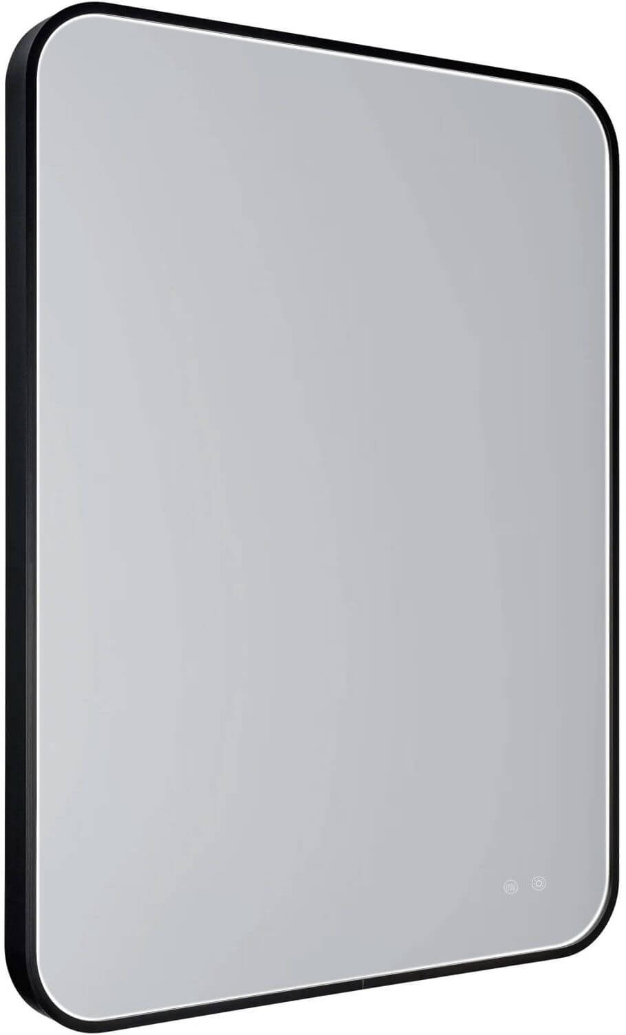 MaxLight Mirror Spiegel 76x91 cm rechteckig mit Beleuchtung schwarz W0384