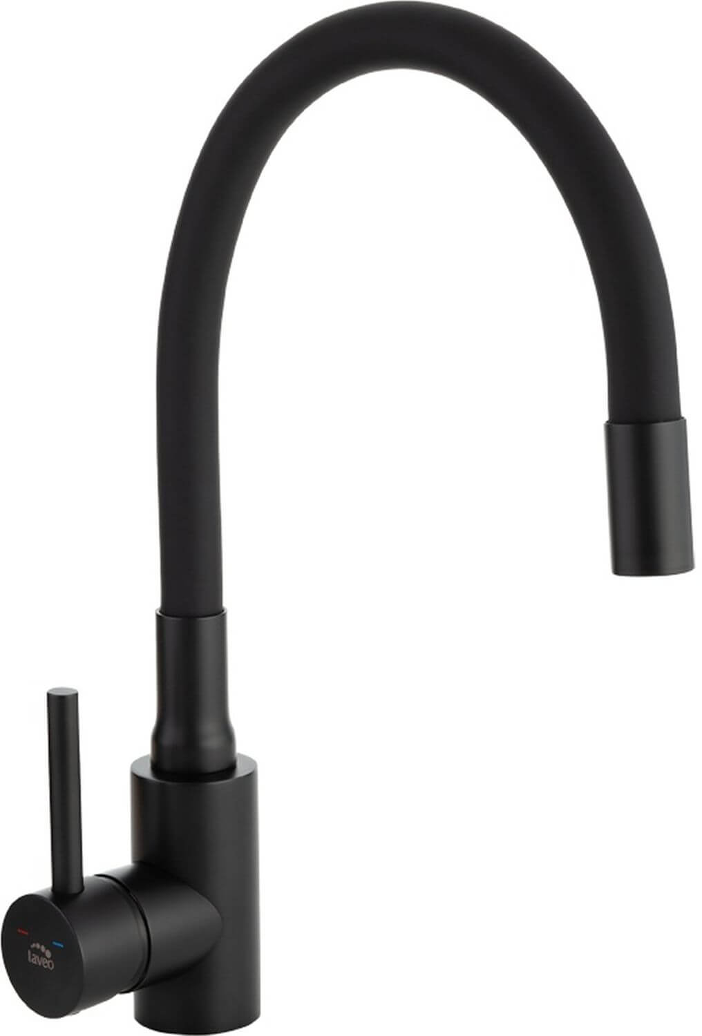 Laveo Nila Küchenarmatur Stehend schwarz BVN_B61D