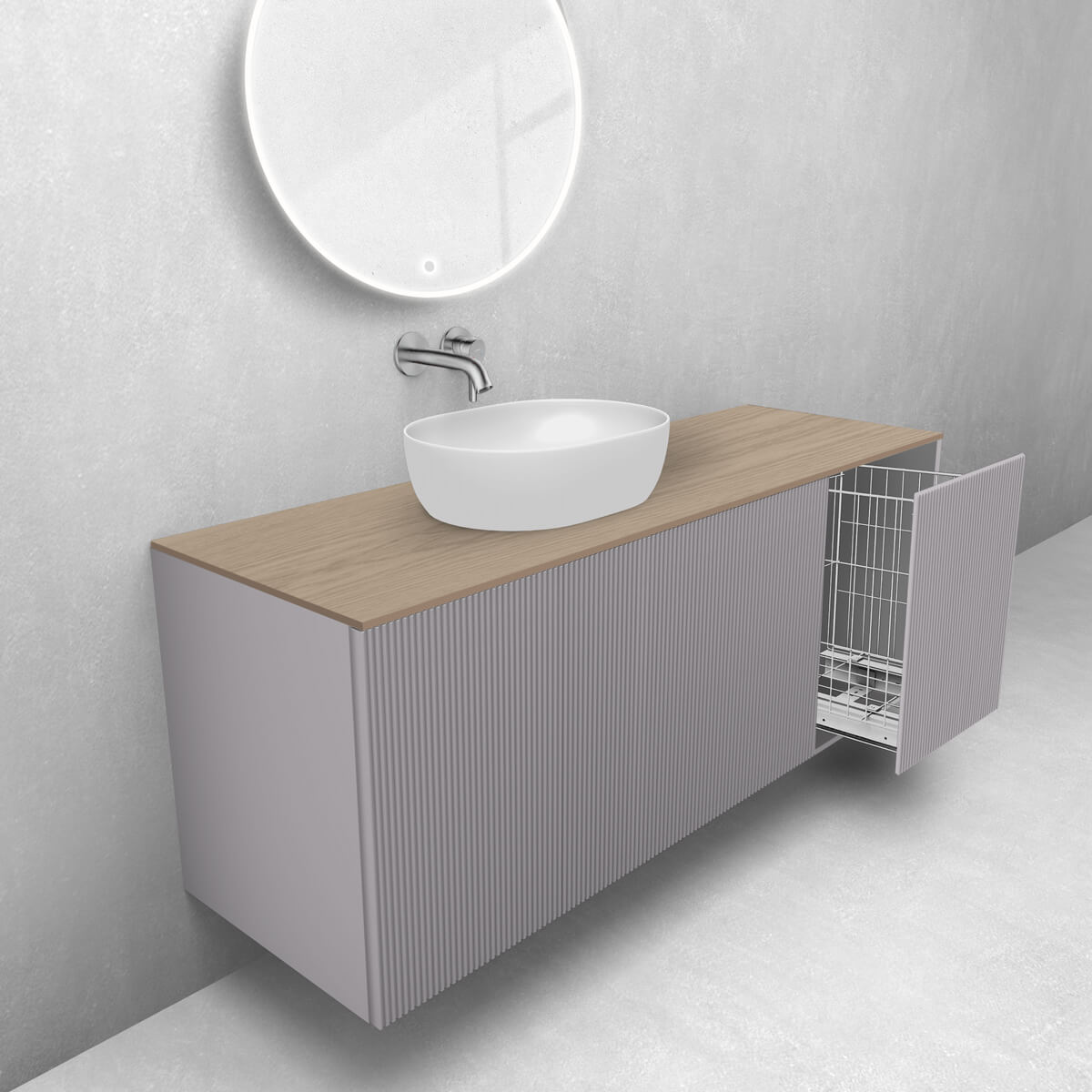 Set Badschrank Oltens Lun Rilla 60029900, Badschrank Oltens Lun Rilla 60026900, 63032060, 69902100