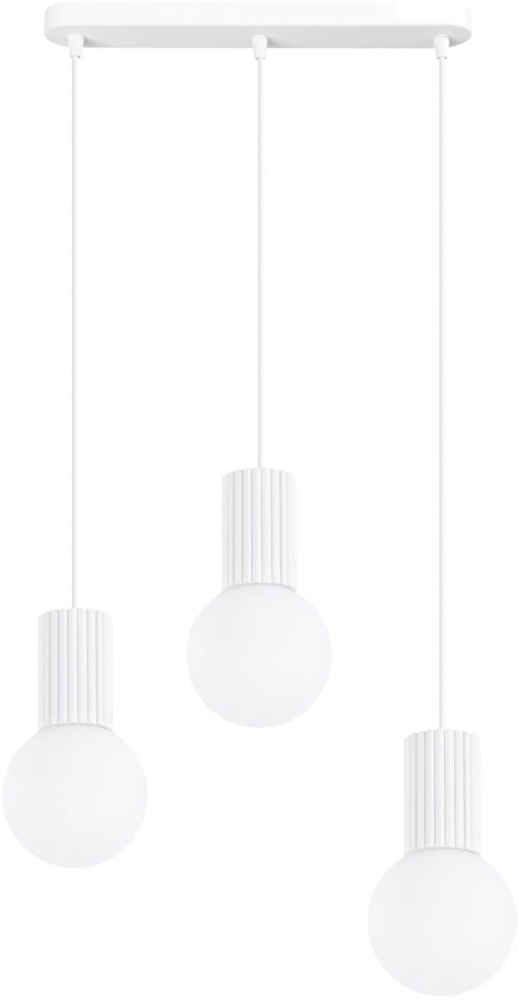 Sollux Lighting Halo Pendelleuchte 3x8 W weiß SL.1991