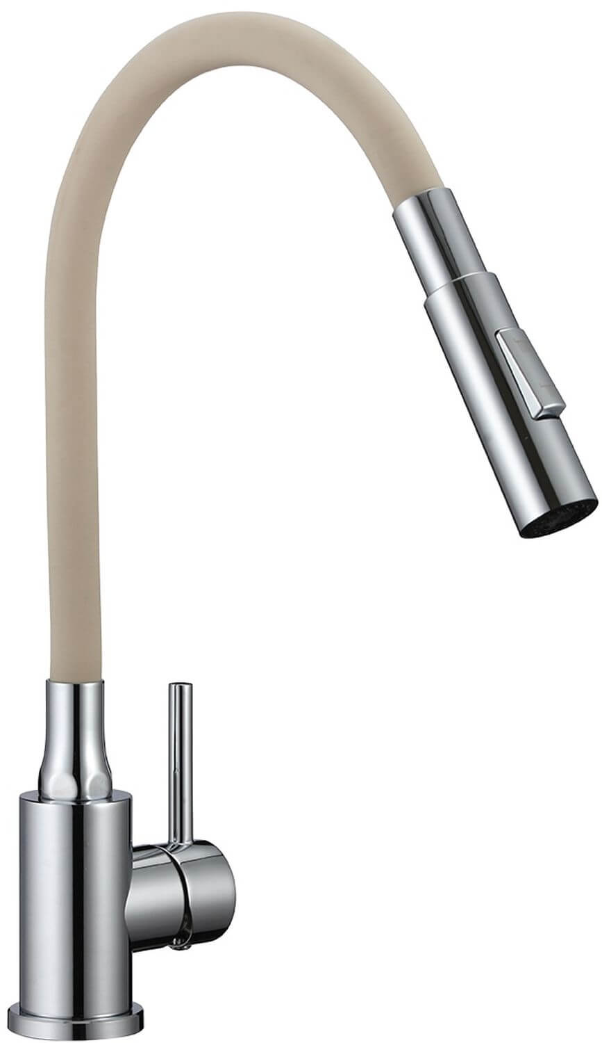 Kuchinox Velia Küchenarmatur Stehend chrom-beige B52_462D