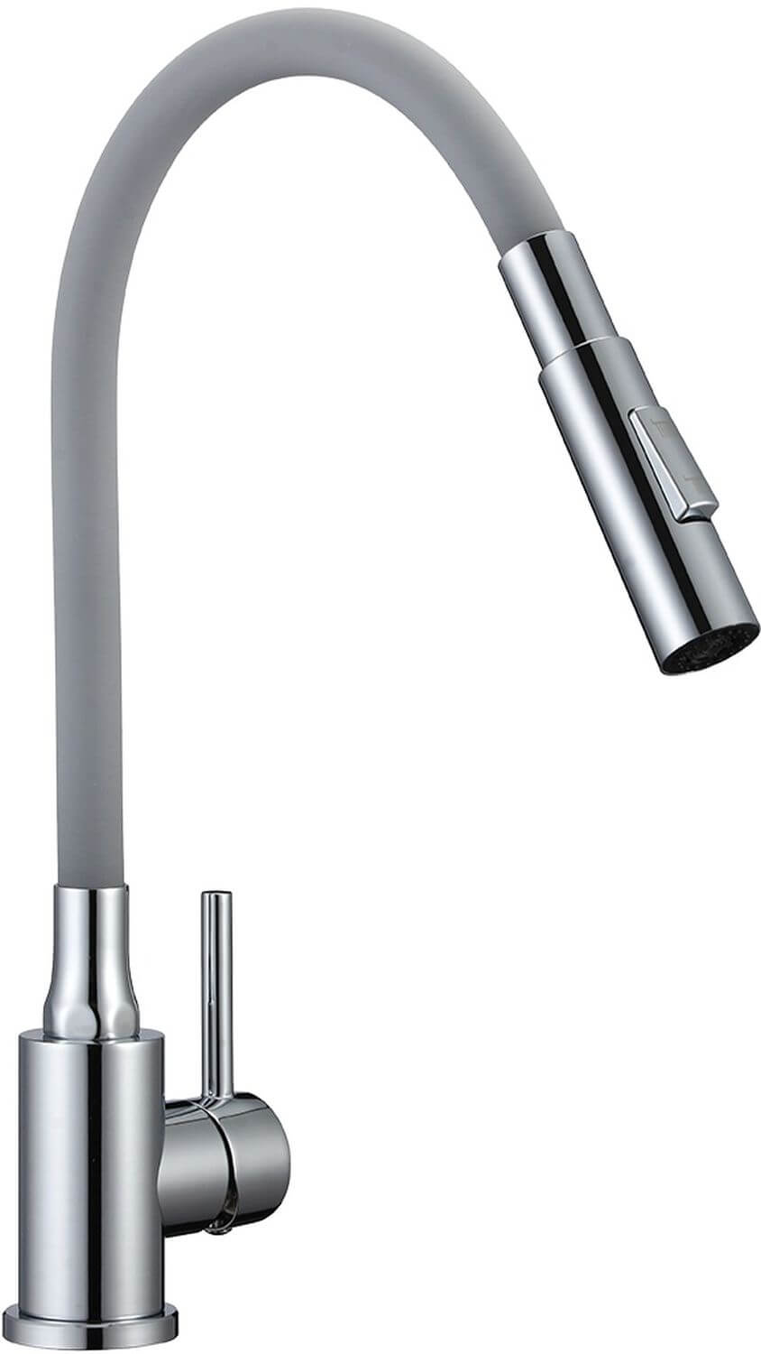 Kuchinox Velia Küchenarmatur Stehend chrom-grafit/grau B52_962D