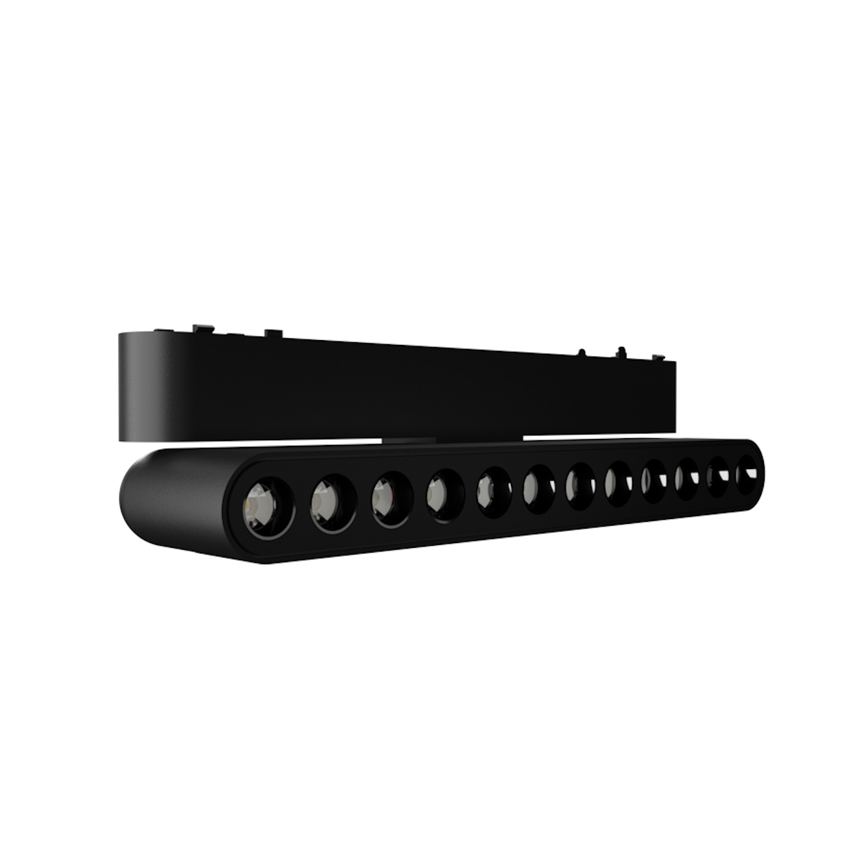 Light Prestige Magnetic Slim Magnetleuchte 1x12 W schwarz LP-616-MAG SLIM 12W CCT BK