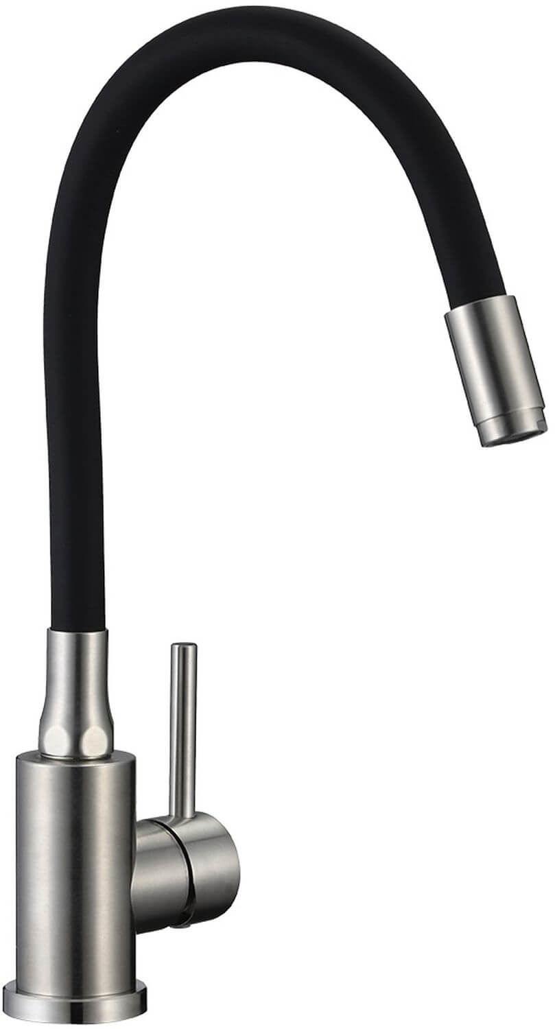 Kuchinox Navira Küchenarmatur Stehend edelstahl-schwarz B53_761A