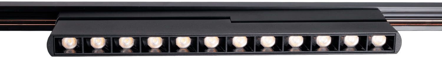 MaxLight Micro11 Magnetleuchte 1x18 W schwarz N0005Z