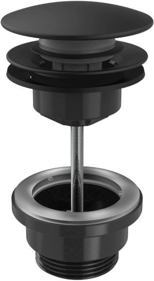 Roca Aqua Ablaufgarnitur schwarz A5054033NB