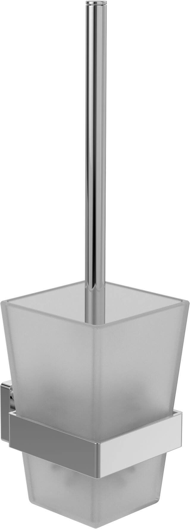 Villeroy & Boch Elements Toilettenbürstengarnitur zum Schrauben chrom-glas TVA15201700061