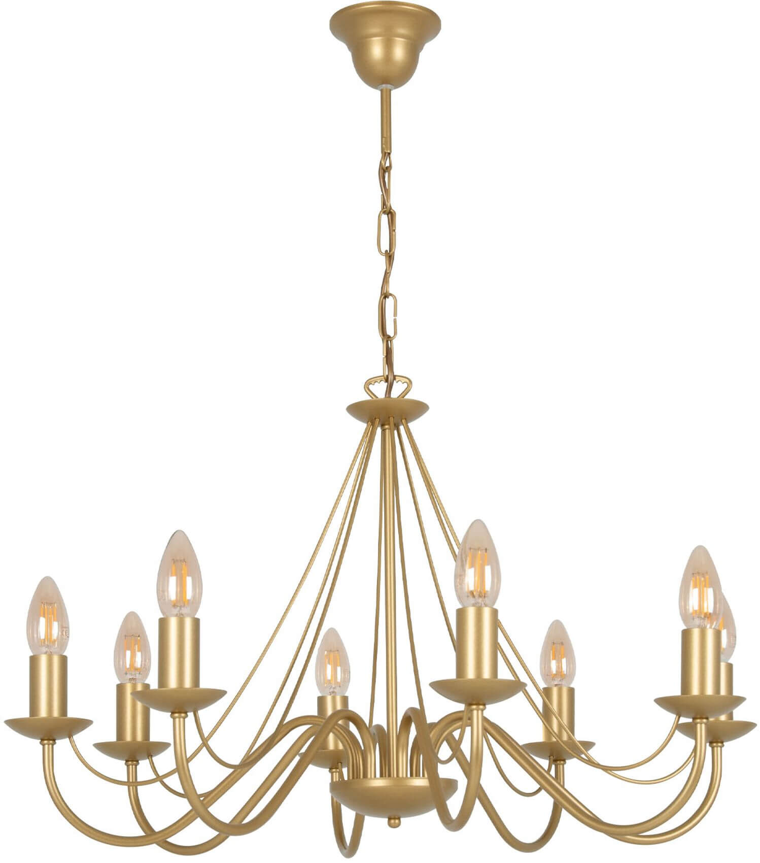 Kaja Bartez Pendelleuchte x10 W gold KZ-3992