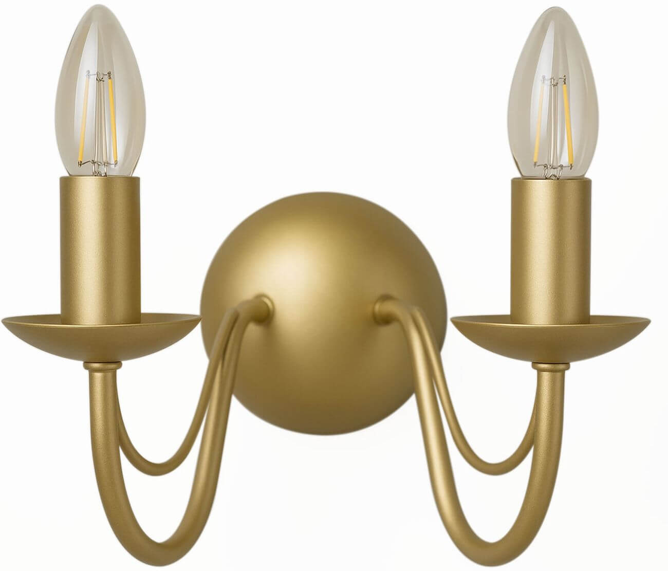 Kaja Bartez Wandleuchte 2x10 W gold KZ-3994