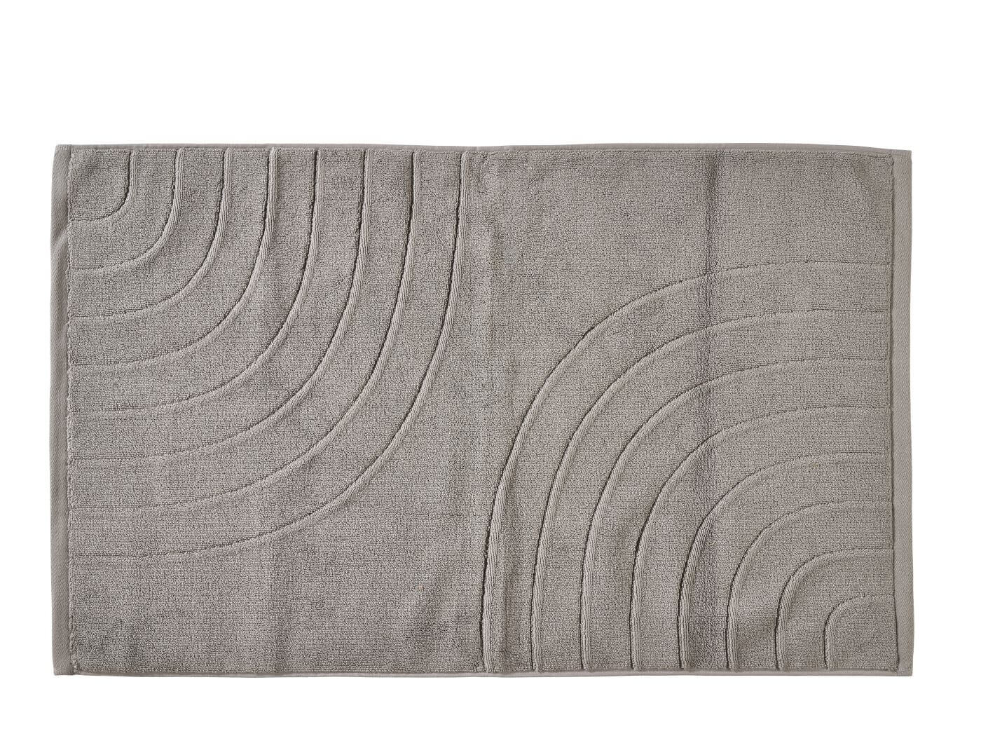 Zone Denmark Time Badteppich 80x50 cm rechteckig grau 33910
