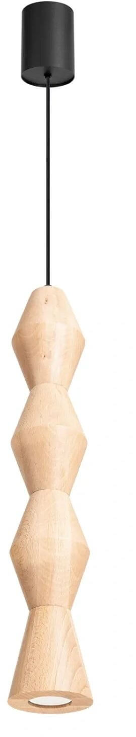 Sollux Lighting Kubbe Pendelleuchte 1x10 W holz SL.2029
