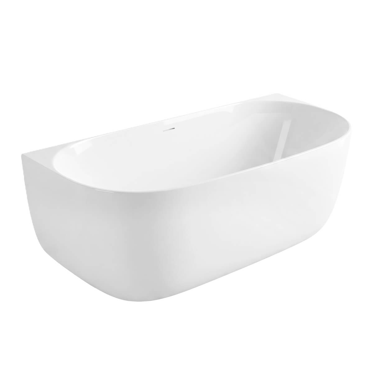 Rea Eris Vorwand-Badewanne 170x79.5 cm rechteckig weiß REA-W4400