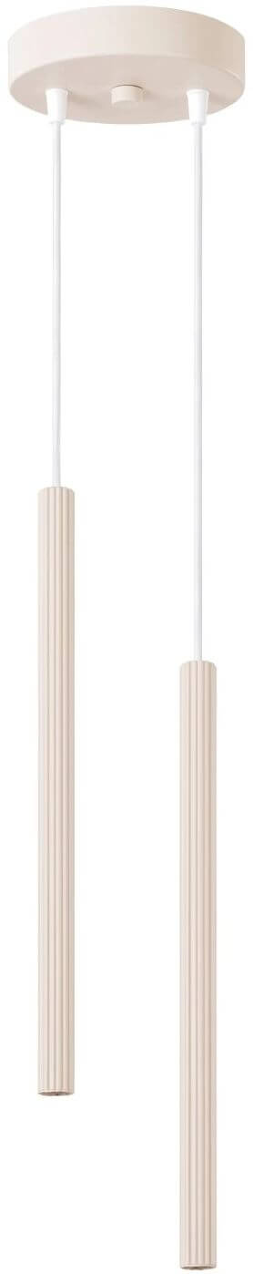 Sollux Lighting Arche Pendelleuchte 2x8 W beige SL.2034