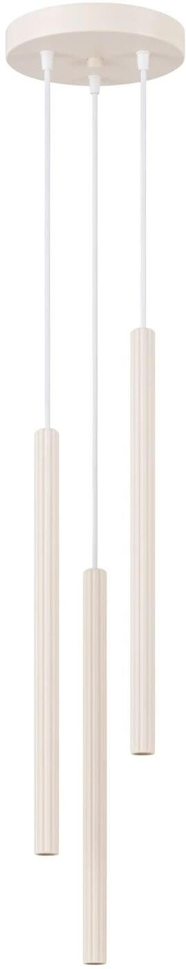 Sollux Lighting Arche Pendelleuchte 3x8 W beige SL.2035