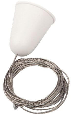 MaxLight 3F Pendeladapter für Stromschiene x W weiß MHT1-P15-WH