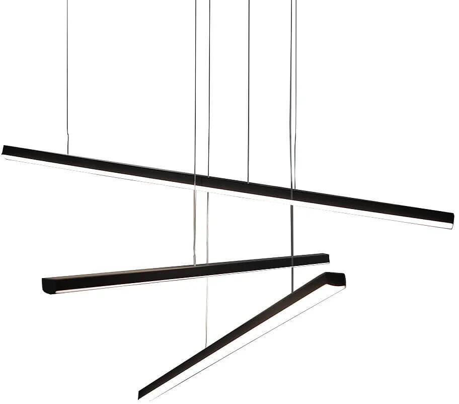 MaxLight Trio Pendelleuchte 3x12 W schwarz P0311