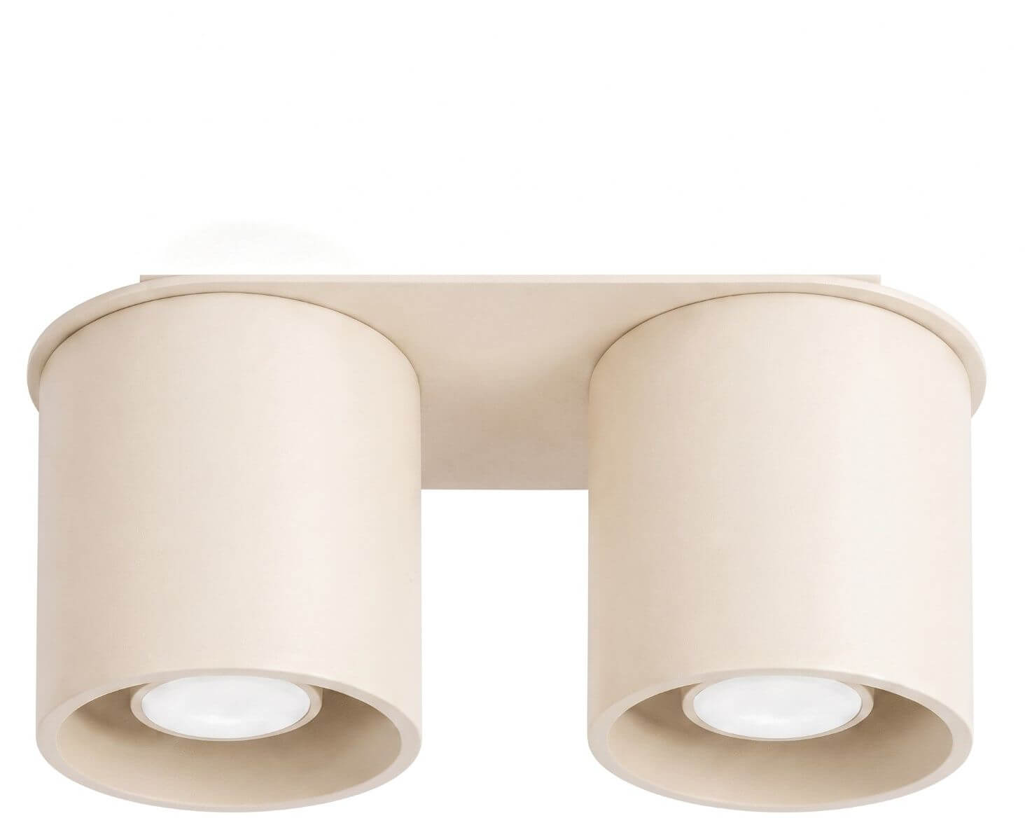 Sollux Lighting Orbis Deckenlampe 2x10 W beige SL.2088