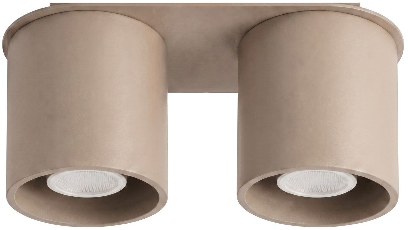 Sollux Lighting Orbis Deckenlampe 2x10 W beige SL.2091