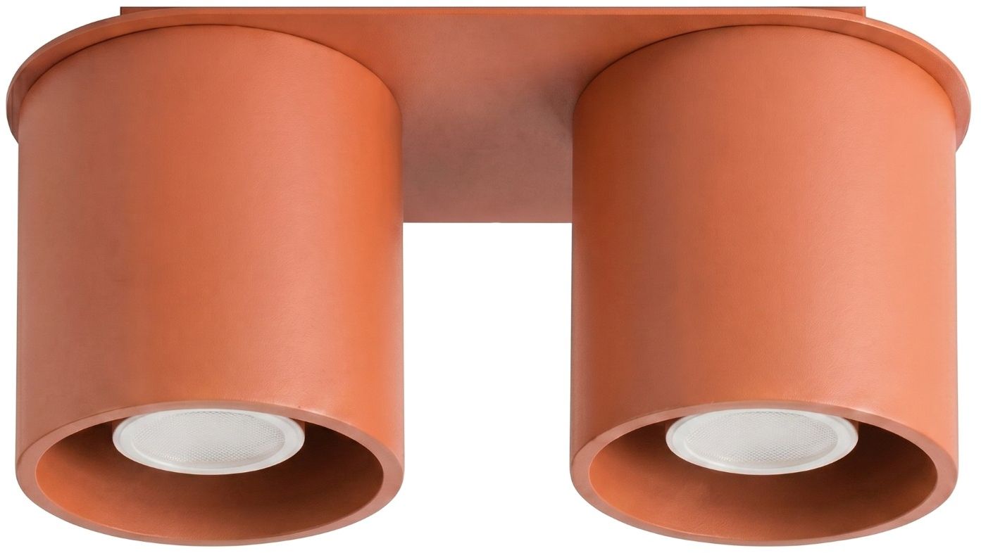 Sollux Lighting Orbis Deckenlampe 2x10 W rot SL.2094