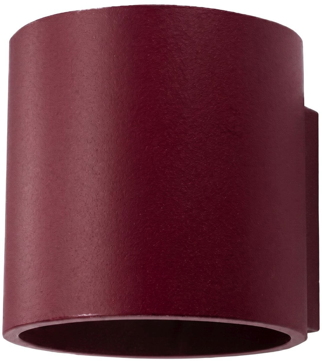 Sollux Lighting Orbis Wandleuchte 1x8 W burgund SL.2098