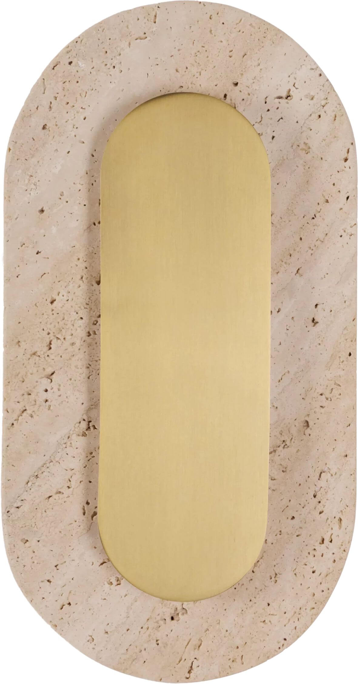 MaxLight Travertino Wandleuchte 1x10 W gold W0478