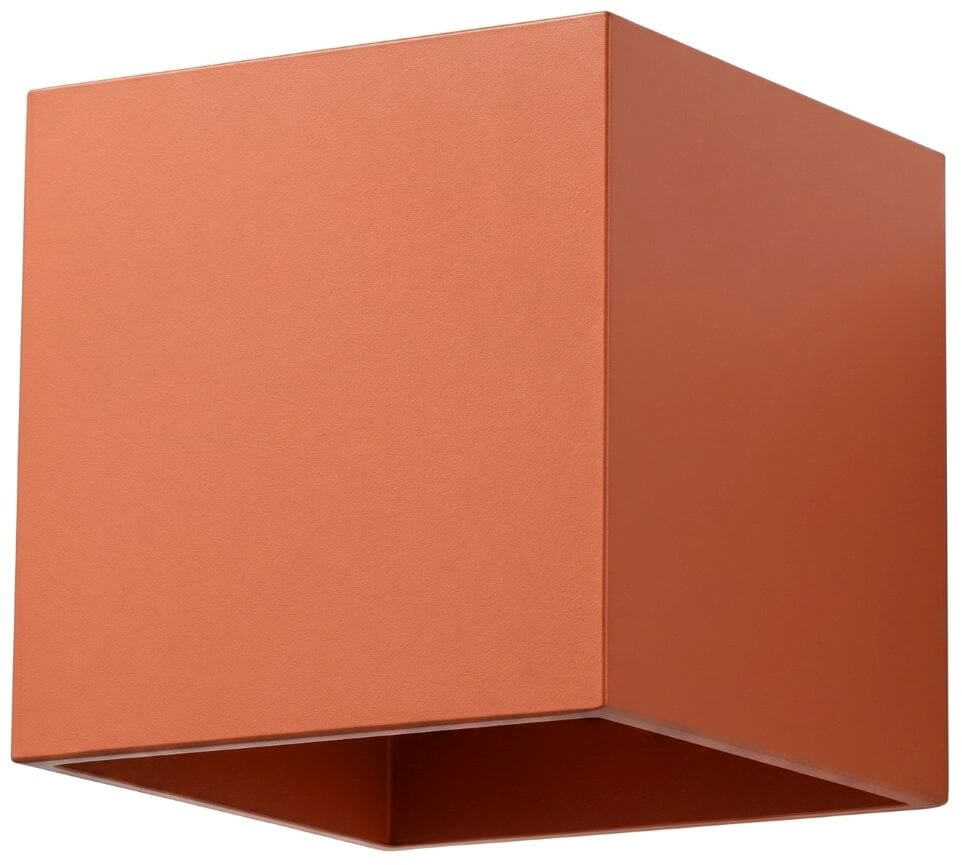Sollux Lighting Quad Wandleuchte 1x10 W rot SL.2110